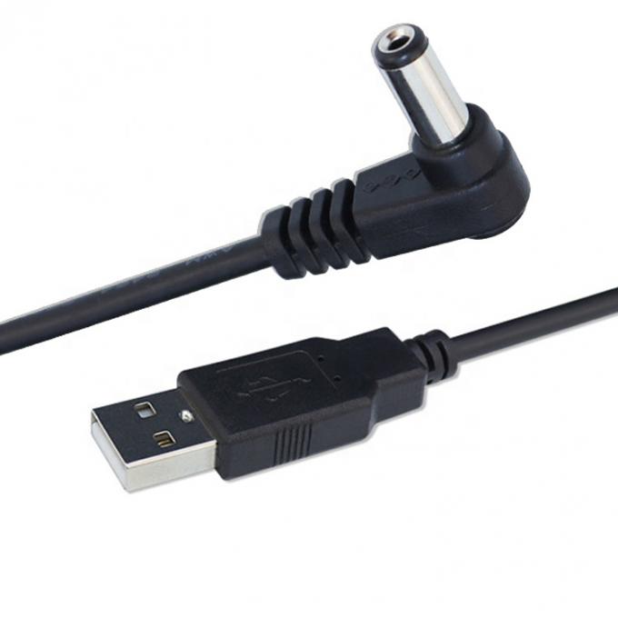 Настроенный USB мужской на правый угол 5,5 х 2,1 мм 2,5 3,5 1,35 соединитель мужской постоянный ток кабель 3