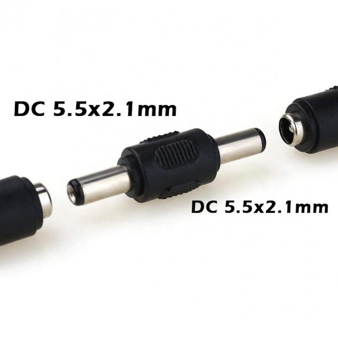 12V 24V мужчина женщина 2.1x5.5mm 2.5x5.5mm DC Баррельный Jack Power Connector Adapter 5