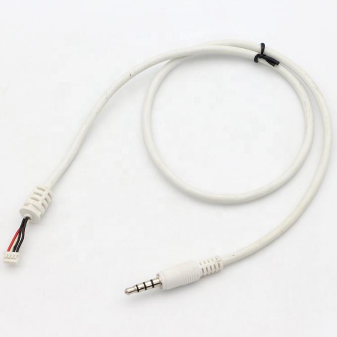 Специальный белый 3,5 мм TRRS Audio DC Jack к JST 2,0 мм 2,54 мм кабель сборки коннектора 0