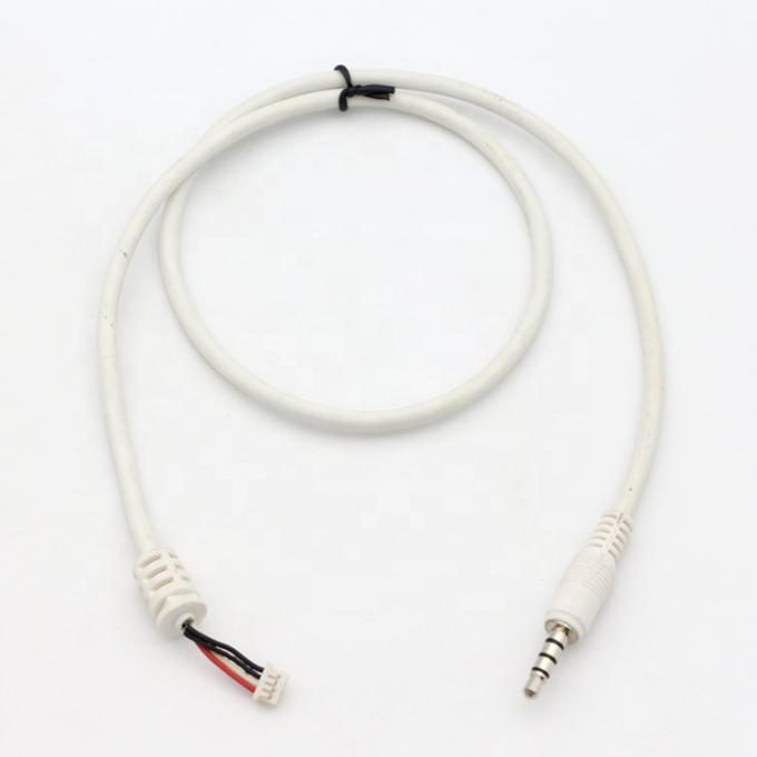 Специальный белый 3,5 мм TRRS Audio DC Jack к JST 2,0 мм 2,54 мм кабель сборки коннектора 4