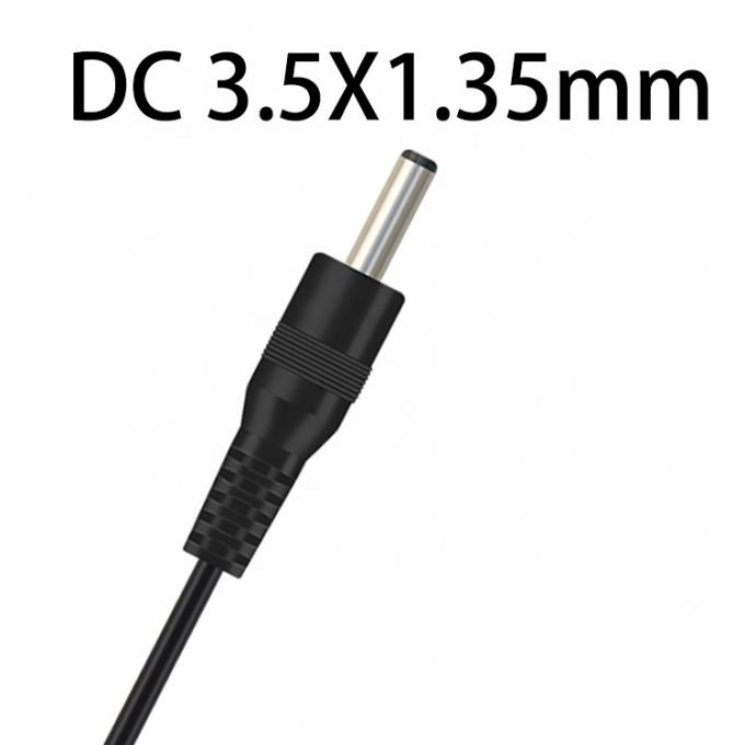 DC Barrel Jack Male 3,5x1,35 мм до снятого консервированного проволочного кабеля с голым концом 3