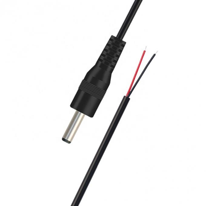 DC Barrel Jack Male 3,5x1,35 мм до снятого консервированного проволочного кабеля с голым концом 2