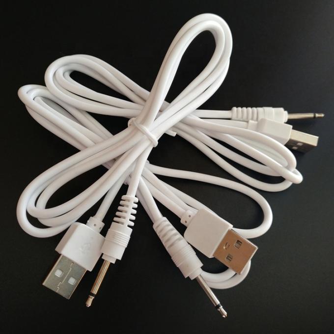 Многоразмерный USB на 2,5 мм DC Jack зарядный кабель для вибратора 4