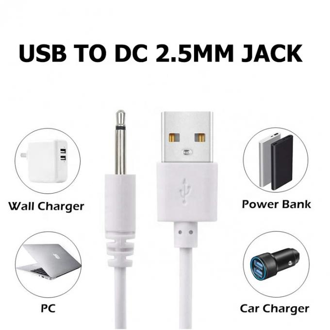 Многоразмерный USB на 2,5 мм DC Jack зарядный кабель для вибратора 1
