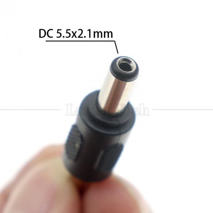 12V 24V мужчина женщина 2,1 мм х 5,5 мм DC ствол Джек электрический адаптер для камеры видеонаблюдения с светодиодной лентой 1