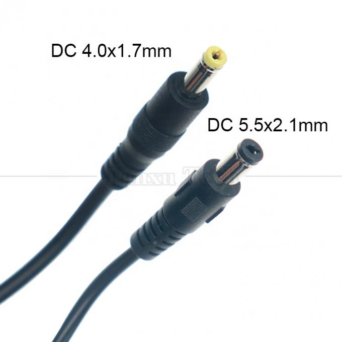 18 20 22 24 26 28AWG 1m 2m 3m 10m 12V 24V 5.5x2.1mm Мужчина до 4.0x1.7mm Джек Мужчина Кабель расширения питания постоянного тока 3
