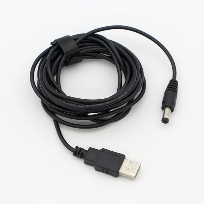 1m 3m 5m 10m 1A 2A 5A USB A мужской на DC 5.5x2.1mm 3.5 1.35 4.0 1.7 Баррельный джек зарядный кабель для светодиодных камер видеонаблюдения 9