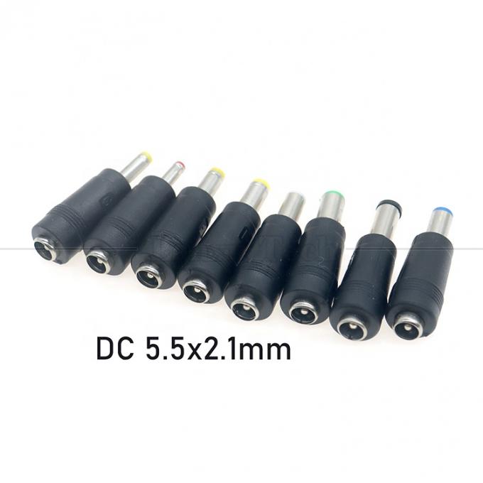 DC Женщина 5.5x2.1 мм к мужчине DC 5.5x2.1 3.5x1.35 4.0x1.7 5.5x1.7 5.5x2.5 6.3x3.0 6.0x4.0 Коннекторный преобразователь адаптер 4
