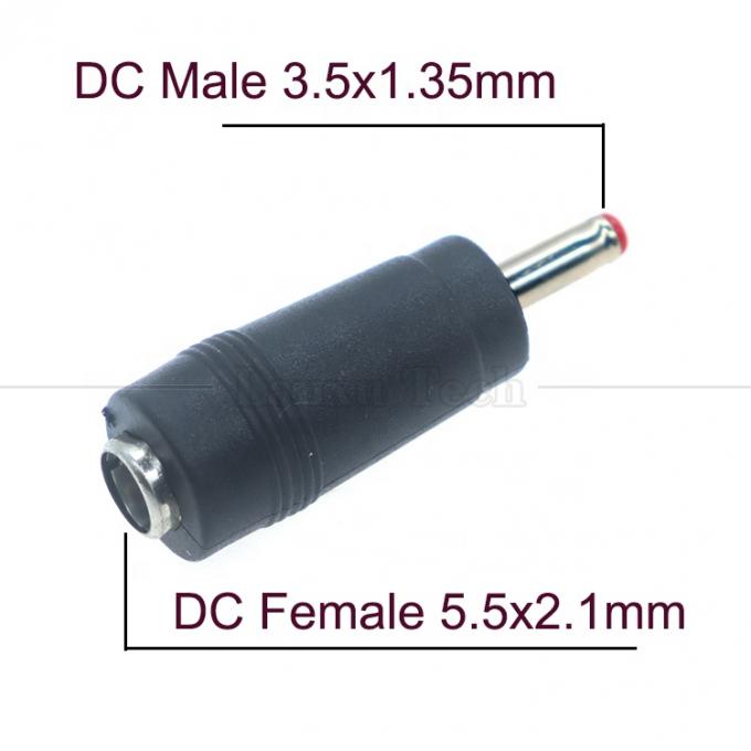 5.5x2.1 мм Женщина к 3.5x1.35 мм Мужчина DC Power Jack Connector Adapter 1