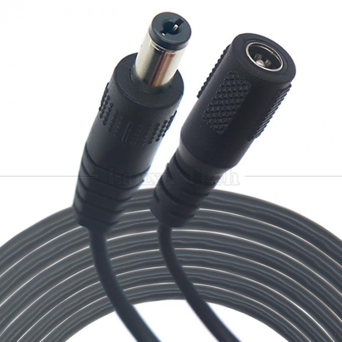 16AWG 18 20 22 24 26 28 AWG Мужчина-мужчина 5.5x2.1mm 5.5x2.5mm 3.5x1.35mm 12V постоянный контактный распределительный кабель для видеонаблюдения 2