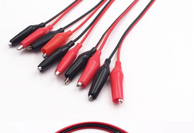 30cm DC 5.5x2.1mm Мужчина Женщина к двойным клипам аллигатора 5