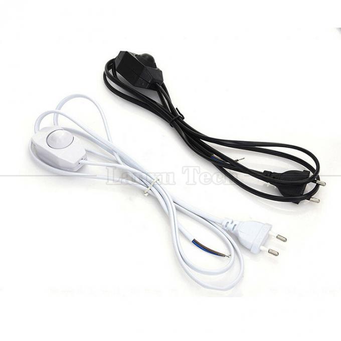 1.8m EU Plug ON OFF LED Dimmer Controller Adapter AC Power Extension Cable для настольной лампы 0