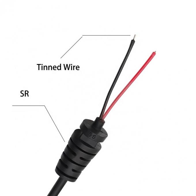 CUSTOM DC Barrel Jack Male 2.1X5.5mm до снятого консервированного проволоки 2