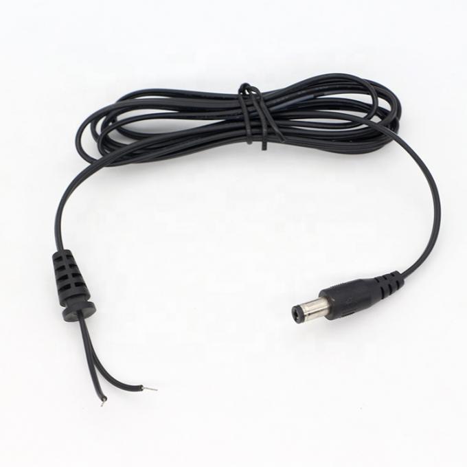 DC входный ствол Jack 2,1x5,5 мм мужской женский для открытия Pigtail DC кабель питания 5
