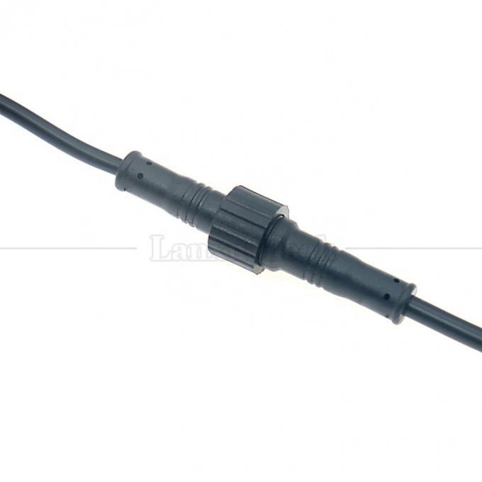 Настройка IP67 IP68 водонепроницаемая M12 2pin 3pin 4pin M12 DC для открытия обнаженных проводов Конечный кабель для светодиодного света 3