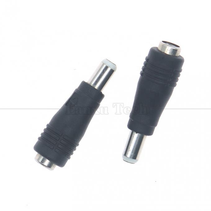 5.5x2.1mm Женщина к 5.5x2.5mm Включается мужчина DC Power Barrel Jack Коннектор преобразователь адаптер 4