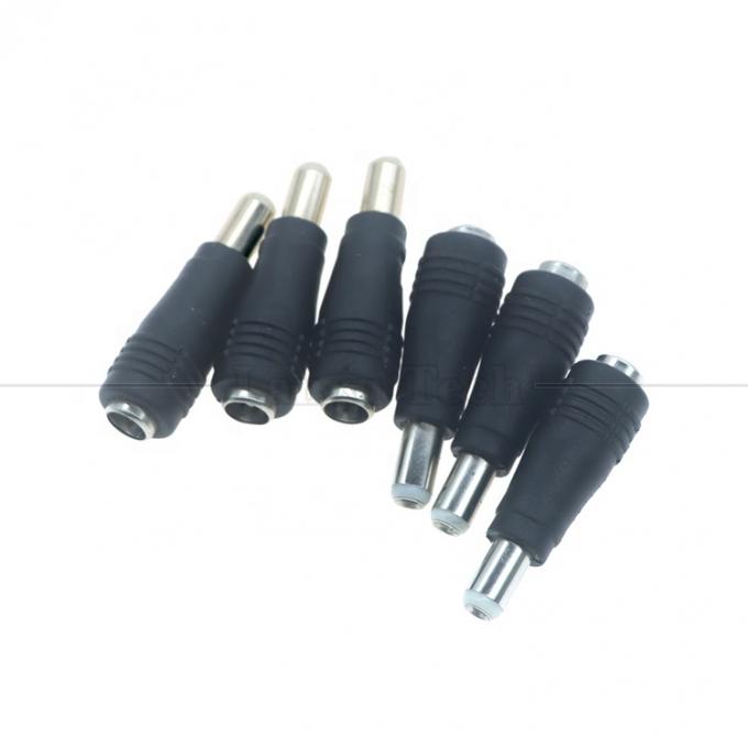 5.5x2.1mm Женщина к 5.5x2.5mm Включается мужчина DC Power Barrel Jack Коннектор преобразователь адаптер 0