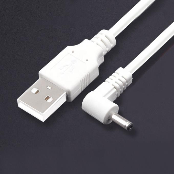 Настройка 90 градусов угол 1m USB на DC Мужской 3,5x1,35 мм кабель расширения питания 2
