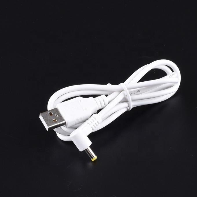 Угол 90 градусов Форма L 1 м USB до постоянного тока Мужчина 4,0x1,7 мм расширительный зарядный кабель 1