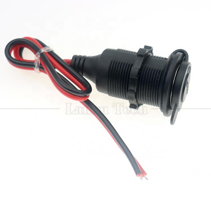Водонепроницаемая 12V 24V 16AWG постоянный ток авто сигаретный зажигалка женский розетка розетка адаптер питания расширительный кабель 3