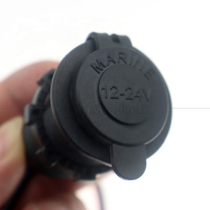Водонепроницаемая 12V 24V 16AWG постоянный ток авто сигаретный зажигалка женский розетка розетка адаптер питания расширительный кабель 2