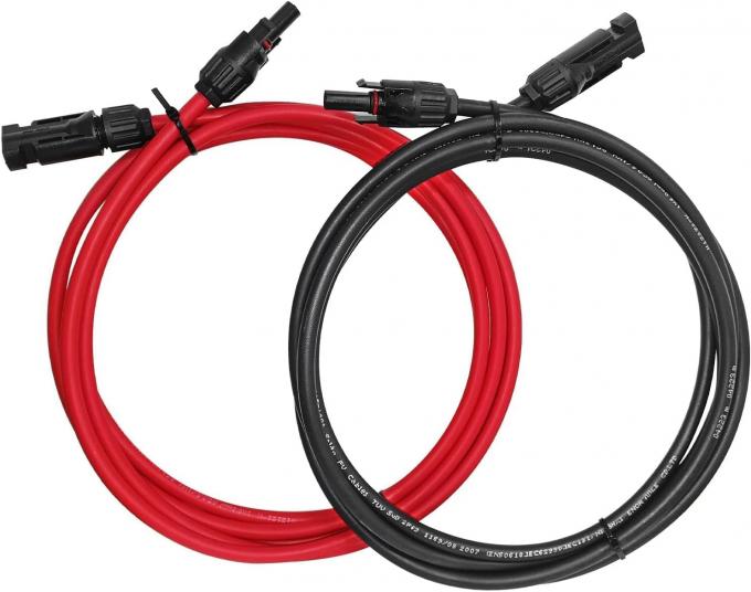 10AWG 6mm водонепроницаемый солнечный кабель солнечная панель адаптер проволока солнечный расширительный кабель с женским и мужским разъемы кабельный комплект инструмента 1