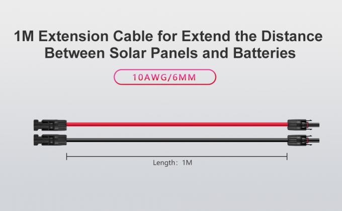 10AWG 6mm водонепроницаемый солнечный кабель солнечная панель адаптер проволока солнечный расширительный кабель с женским и мужским разъемы кабельный комплект инструмента 4