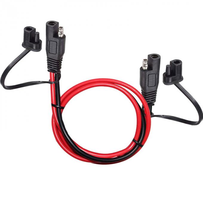 14AWG 2m SAE to SAE Power Автомобильный расширительный кабель быстрый разъединительный проволочный шнур SAE-коннектор для солнечной батареи 1
