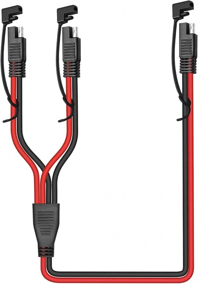 14AWG SAE DC Power Automotive Connector Cable Y Splitter 1 до 2 SAE расширительный кабель для RV Caravan Солнечные панели Заряд батареи 1
