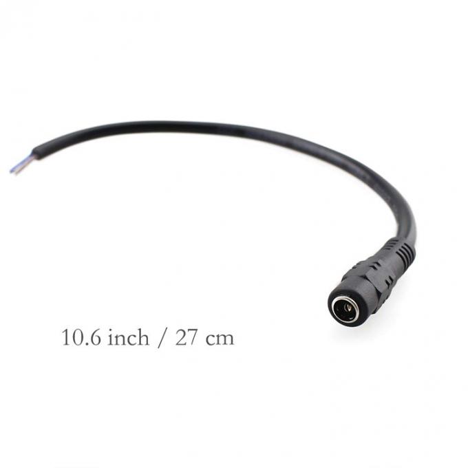 DC 2.1x5.5mm Мужчина Женщина соединитель сотового ствола для открытия DC Pigtail кабеля питания 4