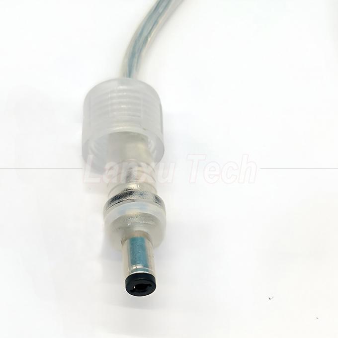 водонепроницаемый мужчина на женщину DC.5x2.1mm ствол Jack расширение кабеля питания для светодиодного ленточного лампы лампочки 2