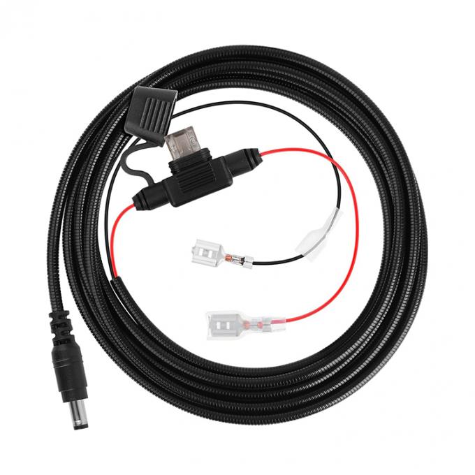 Противопожарная металлическая куртка DC 5.5x2.1mm 4.0x1.7mm до Spade Connector Power Extension Cable для камер следа 1