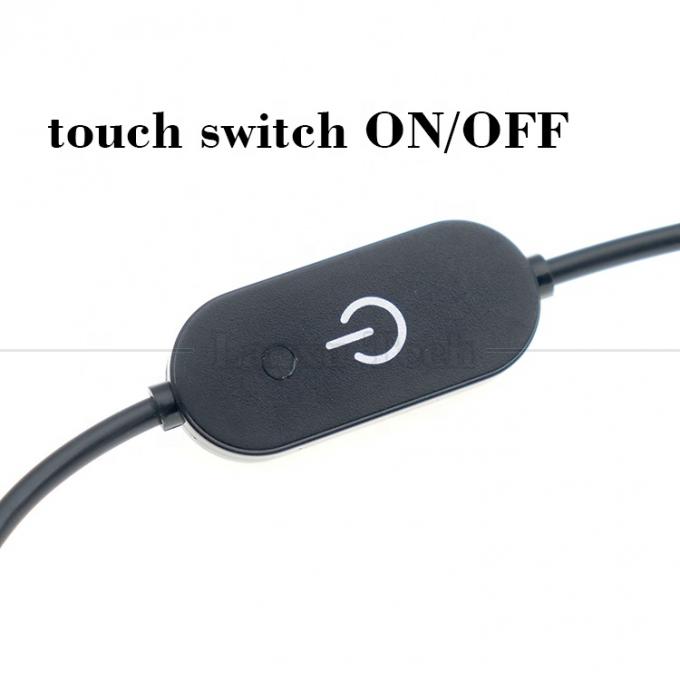 12В мужчина-женщина 5.5x2.1 Баррельный Jack DC Power Led Dimmer Switch Cable для светодиодного освещения 1