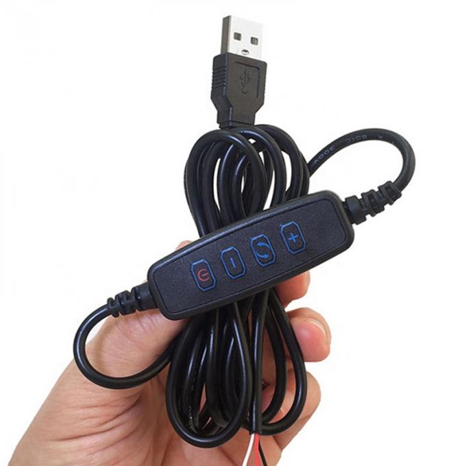 5В переключатель затуманивания питания затуманивающий USB зарядное кабель для светодиодной ленты 0