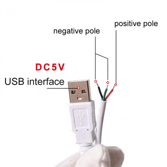 5В переключатель затуманивания питания затуманивающий USB зарядное кабель для светодиодной ленты 4
