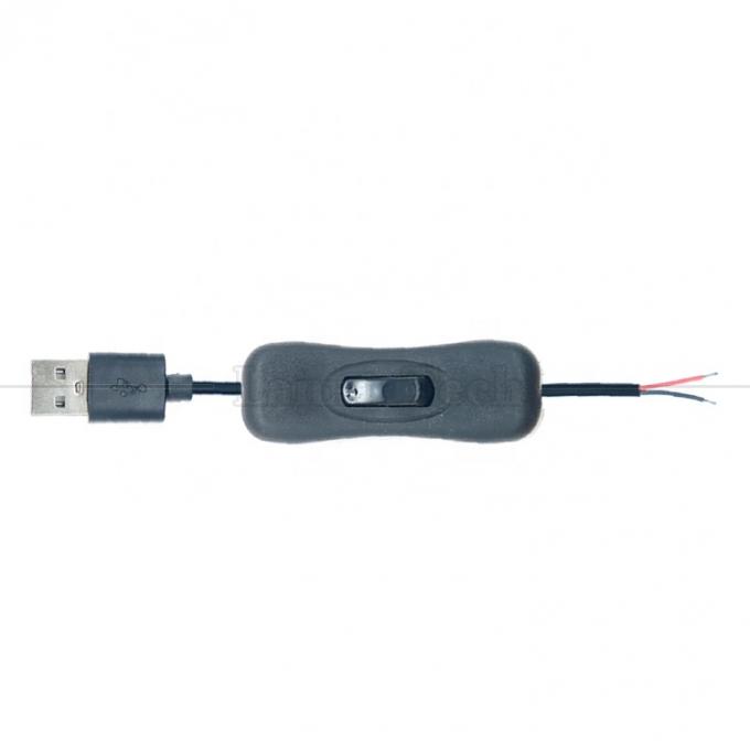 Включается 1M USB мужской для открытия консервированный обнаженный кабель зарядного устройства с 304 кнопкой переключения 6