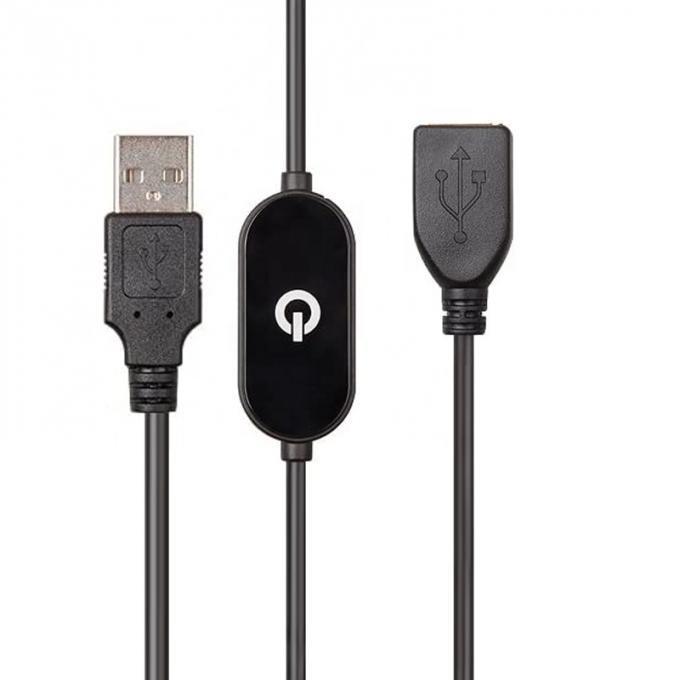 Прикосновение диммер переключатель мужчина на женщину тип USB расширительный кабель для светодиодных светодиодов 1