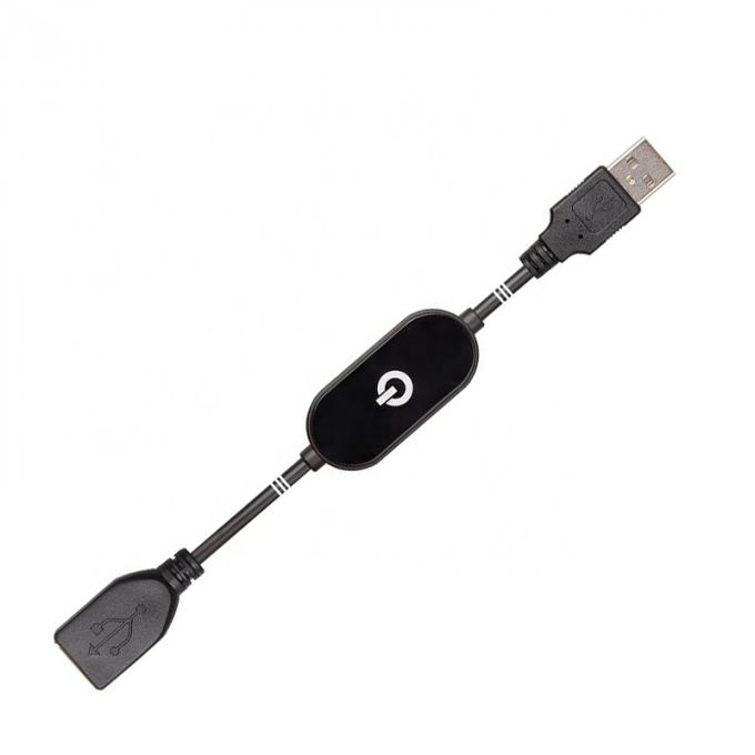 Прикосновение диммер переключатель мужчина на женщину тип USB расширительный кабель для светодиодных светодиодов 3