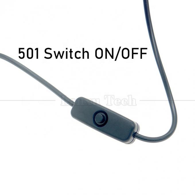 Высококачественный бустер 5V USB до 12V 9V DC 5,5x2,1 мм Баррельный зарядный аппарат Jack Power Charger ON OFF кабель с переключателем для маршрутизатора вентилятора светодиодной ленты 2