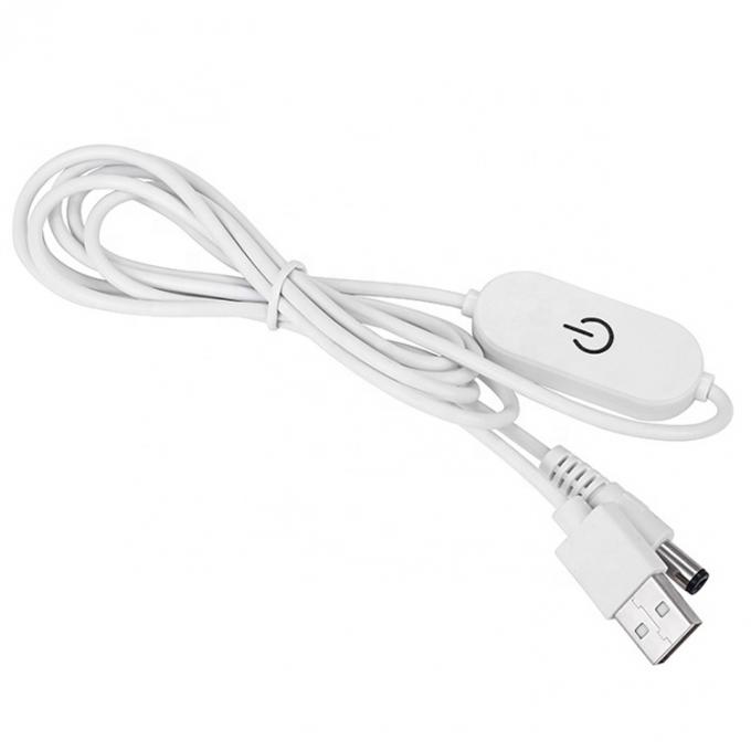 5V 2A USB TO dc 5.5*2.1mm регулируемый выключатель дистанционного кабеля светодиодный ленточный затемнитель для света лампы 0