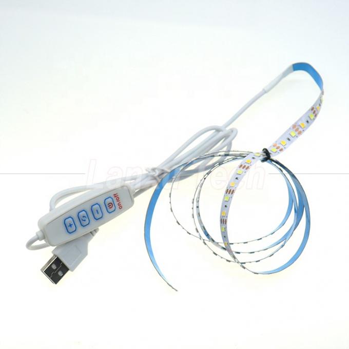 Выход 5V Stepless Dimming ON OFF Switch USB Dimmer Cable для светодиодной световой лампы 4