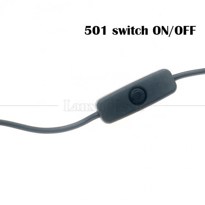 5В USB мужской на тип C USB переключатель питания на выключенном кабеле для светодиодной ленты Raspberry Pi 3