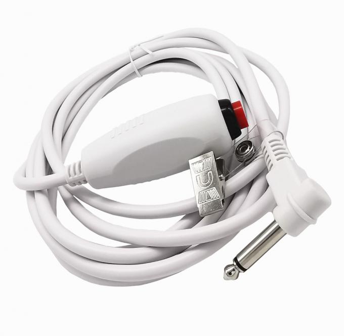 Custom 6.35 Single Button Switch Line Emergency Call Button Nurse Call Cable with Clip for Nurse Station Система вызова медсестер с одной кнопкой 5