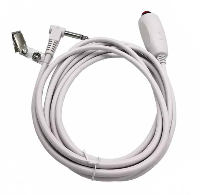 Custom 6.35 Single Button Switch Line Emergency Call Button Nurse Call Cable with Clip for Nurse Station Система вызова медсестер с одной кнопкой 6