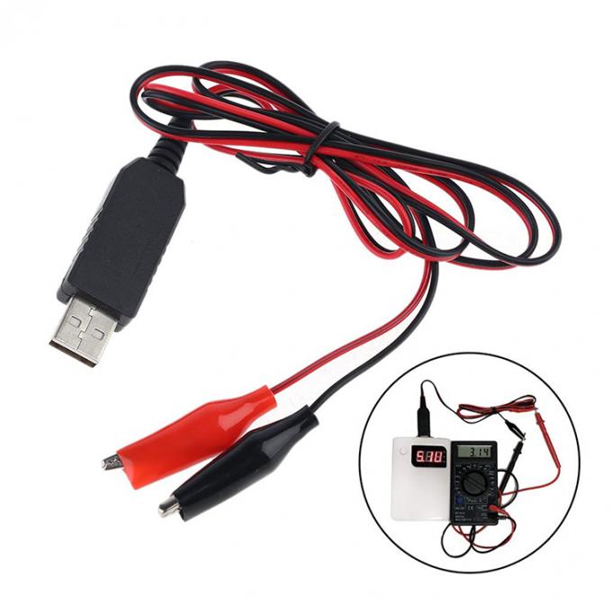 ААА ААА аккумулятор устранитель Repace аккумулятор USB 5v до 1.5v 3v 4.5v Шаг вниз зарядное устройство кабель для светодиодного света электрическая игрушка 1