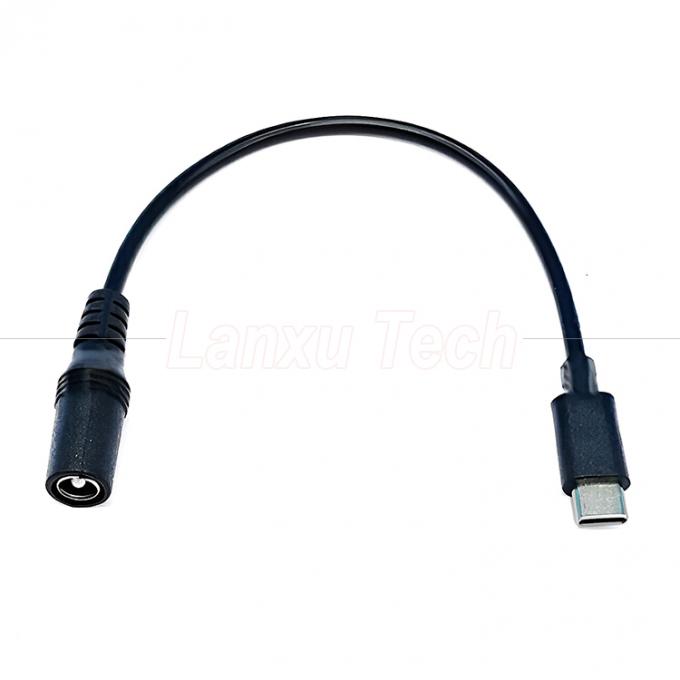 Micro USB Мужчина на DC 3,5x1,35 мм Женщина Джек Расширение кабеля питания для вентиляторов светодиодные ленты 1