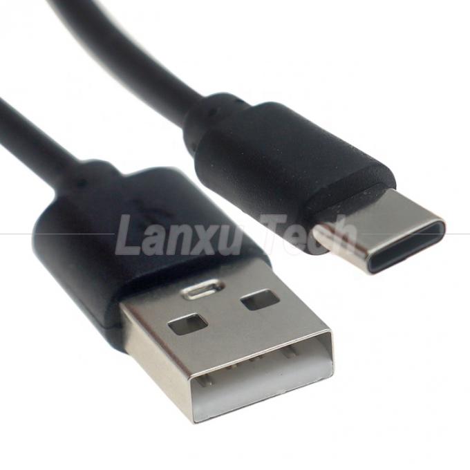 Высококачественная быстрая зарядка 2A 1m 2m 3m 5m USB 2.0 A до типа C Расширение кабеля зарядного устройства для мобильных телефонов 1