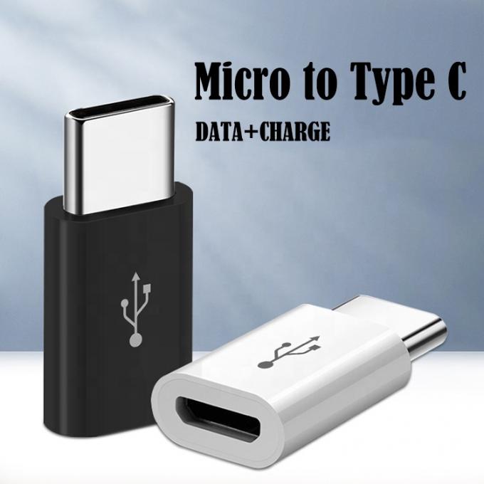 Высоко совместимый преобразователь адаптера зарядки Micro B от женского типа к OTG типа C 1