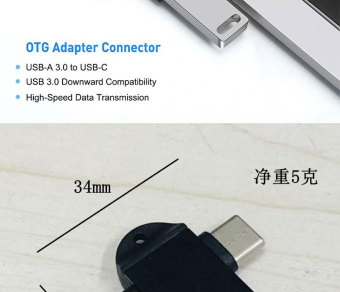 2 в 1 USB3.0 в Micro B Type C USB конвертер OTG адаптер для Android телефона U Дисковая мышь 4