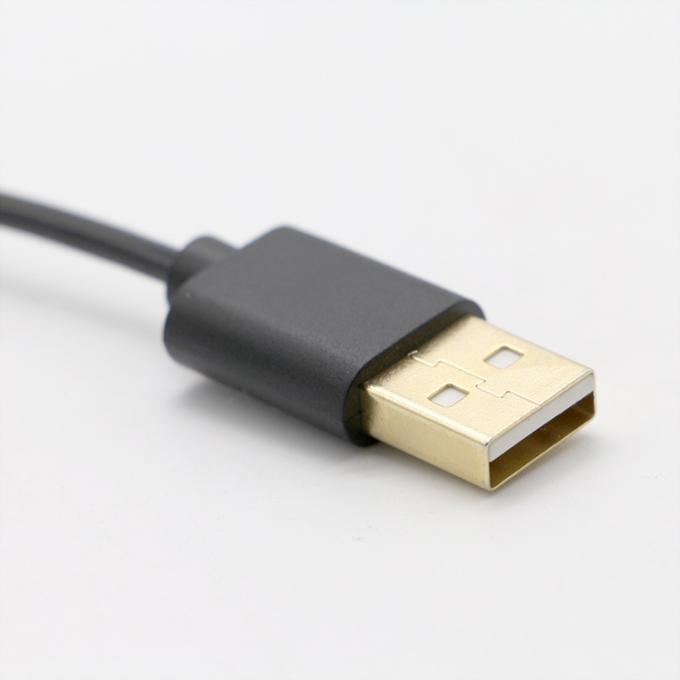 Настроенные 3M золотые разъемы быстрая зарядка пружина катушка USB типа C кабель для зарядки данных 2